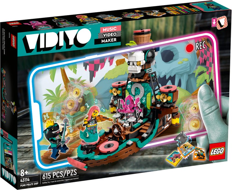 LEGO VIDIYO PUNK PIRATE SHIP /43114/