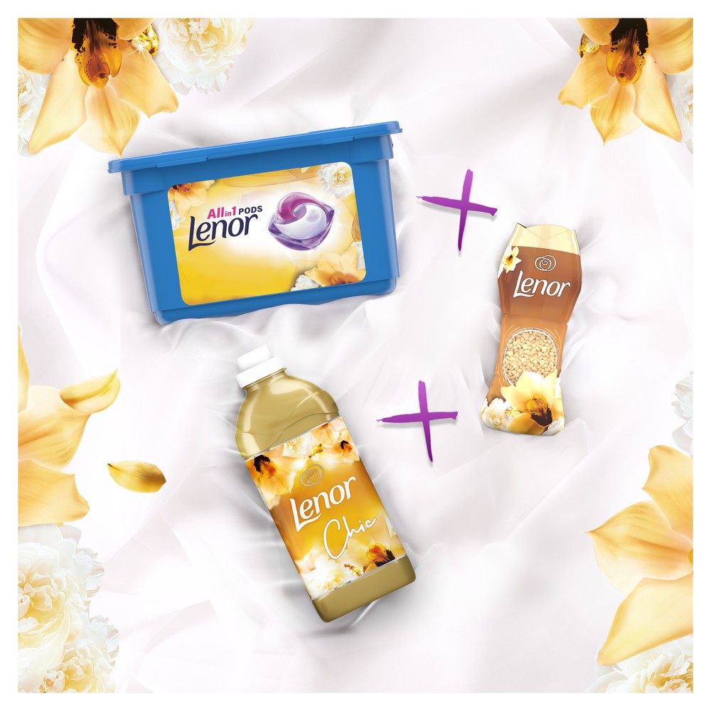 LENOR ALL IN 1 GELOVE TABLETY GOLD ORCHID 44KS