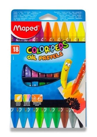 MAPED OLEJOVE PASTELY COLOR PEPS 18KS