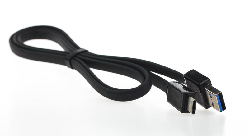 REMAX DATOVY KABEL USB/USB C, CIERNA