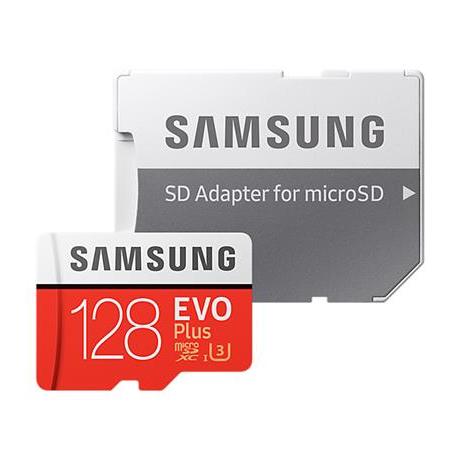 SAMSUNG MICRO SDXC 128GB EVO PLUS + SD ADAPTER, MB-MC128GA/EU