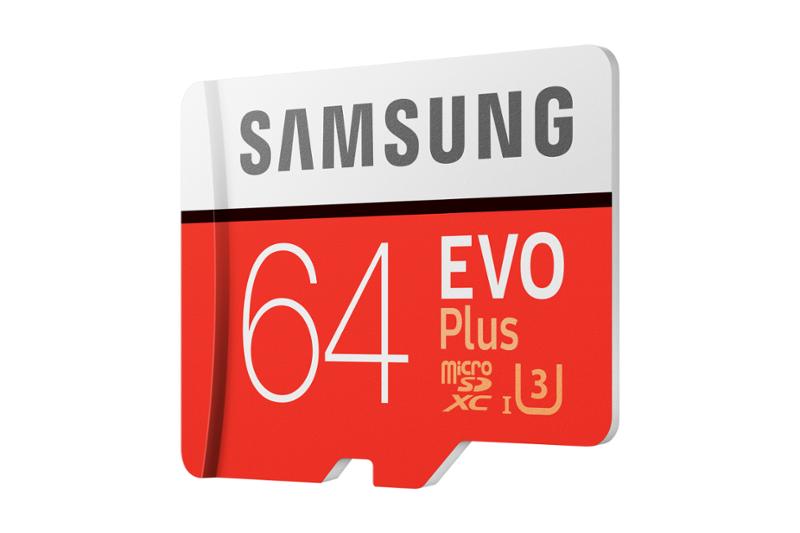 SAMSUNG MICRO SDXC 64GB EVO PLUS + SD ADAPTER, MB-MC64HA/EU