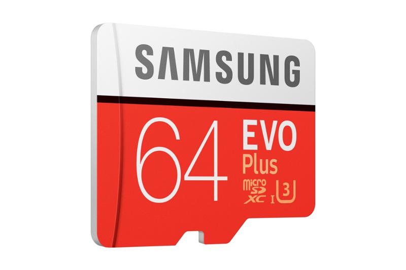 SAMSUNG MICRO SDXC 64GB EVO PLUS + SD ADAPTER, MB-MC64HA/EU