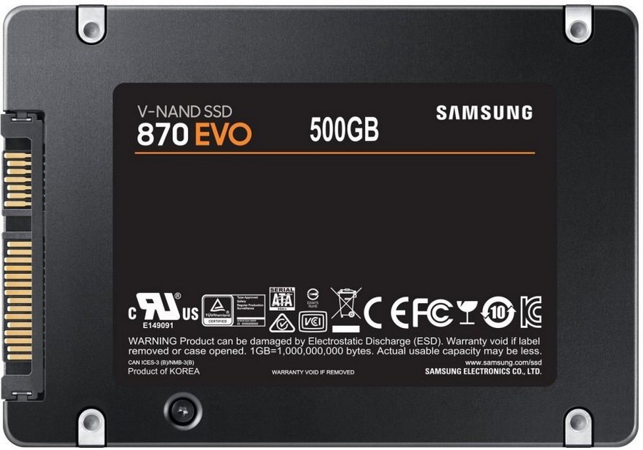 SAMSUNG SSD EVO 870 500GB MZ-77E500B