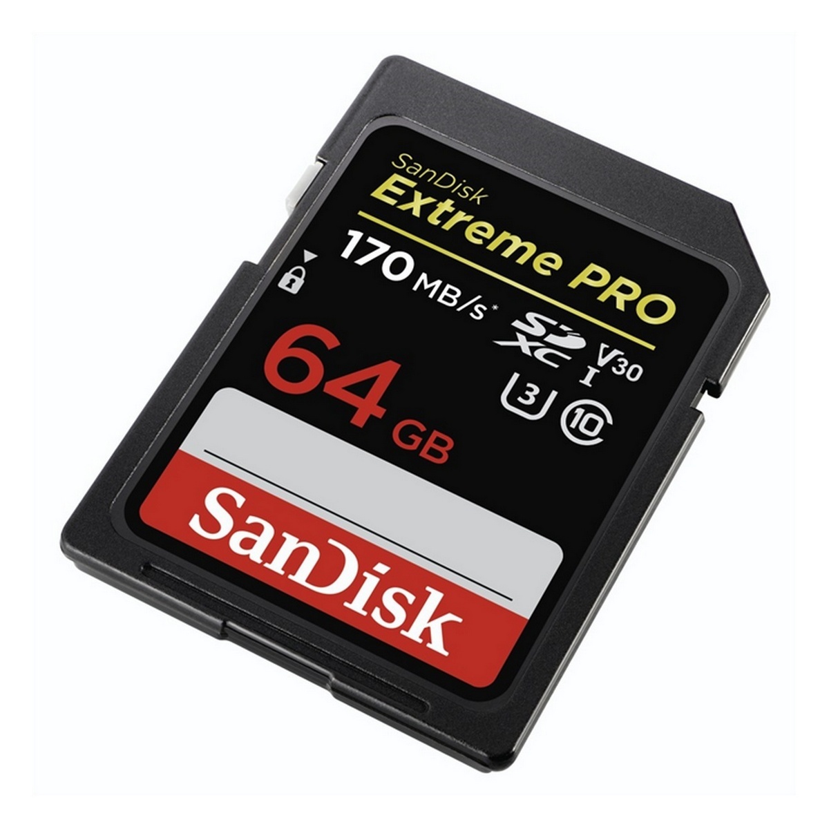 SANDISK EXTREME PRO SDXC 64GB 170MB/S V30 UHS-I, SDSDXXY-064G-GN4IN posledný kus