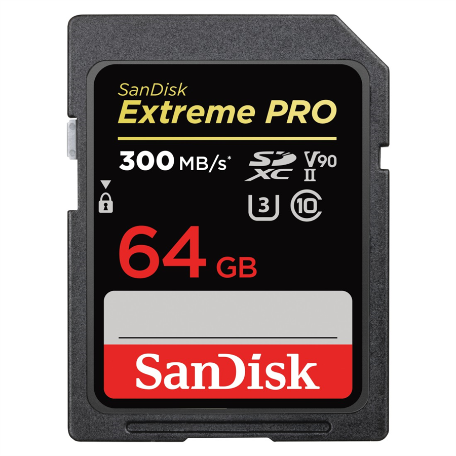 SANDISK EXTREME PRO SDXC UHS-II 64GB
