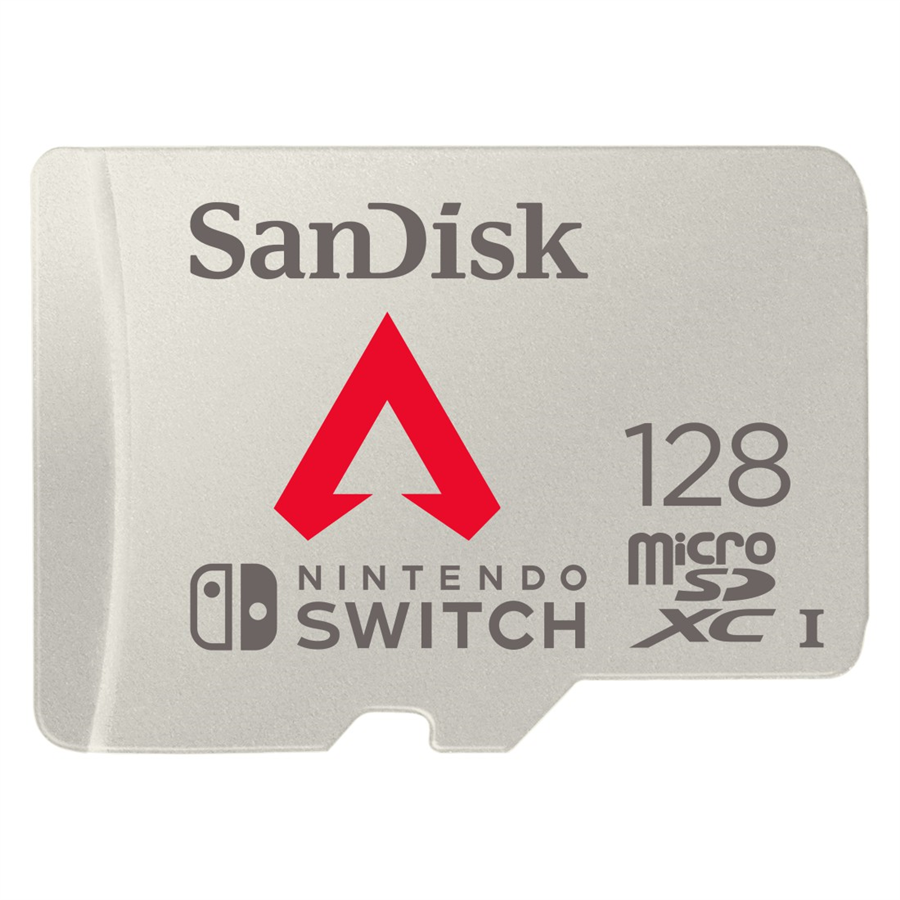 SANDISK MACROSDXC 128GB UHS-I CARD PRE NINTENDO SWITCH APEX LEGENDS