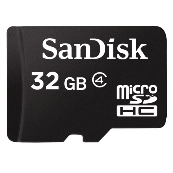 SANDISK MICROSDHC CARD 32 GB + ADAPTER - HAMA 108097 posledný kus