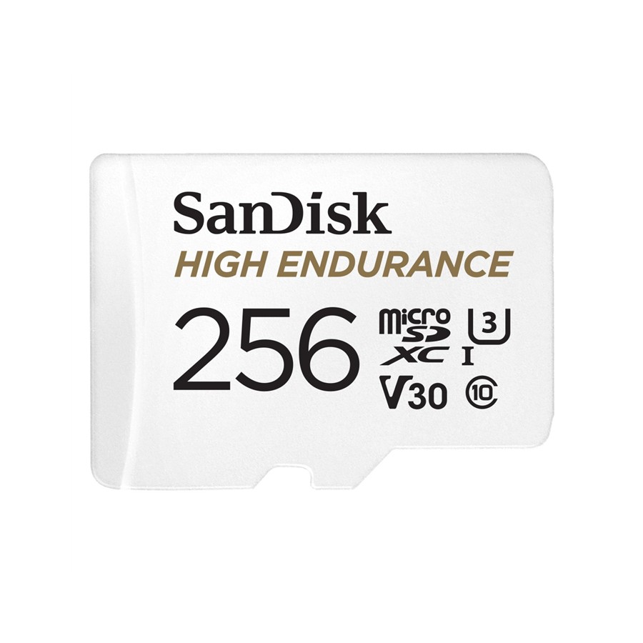 SANDISK MICROSDXC HIGH ENDURANCE VIDEO 256 GB C 10 U3 V30, ADAPTER SDSQQNR-256G-GN6IA