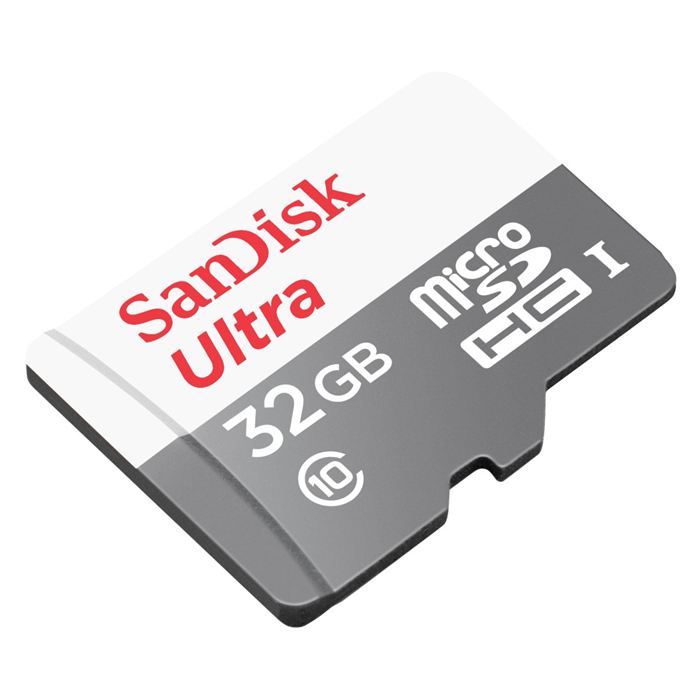 SANDISK ULTRA MICROSDHC 32GB 100MB/S CLASS 10 UHS-I + ADAPTER