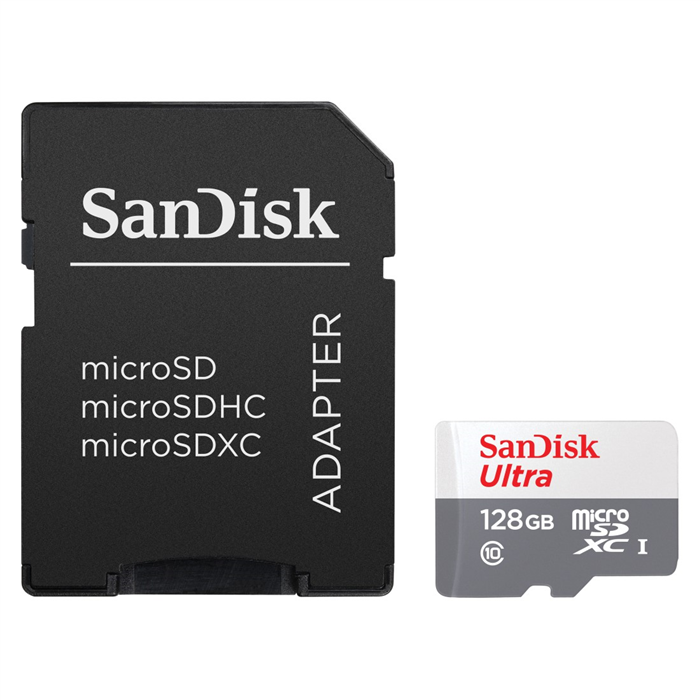 SANDISK ULTRA MICROSDXC 128GB 100MB/S 10 UHS-I