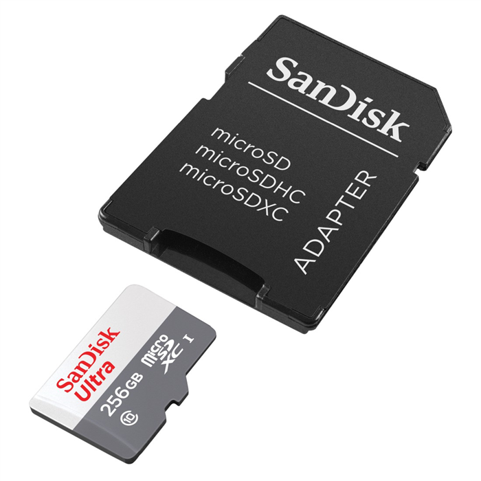 SANDISK ULTRA MICROSDXC 256GB 100MB/S CLASS 10 UHS-I