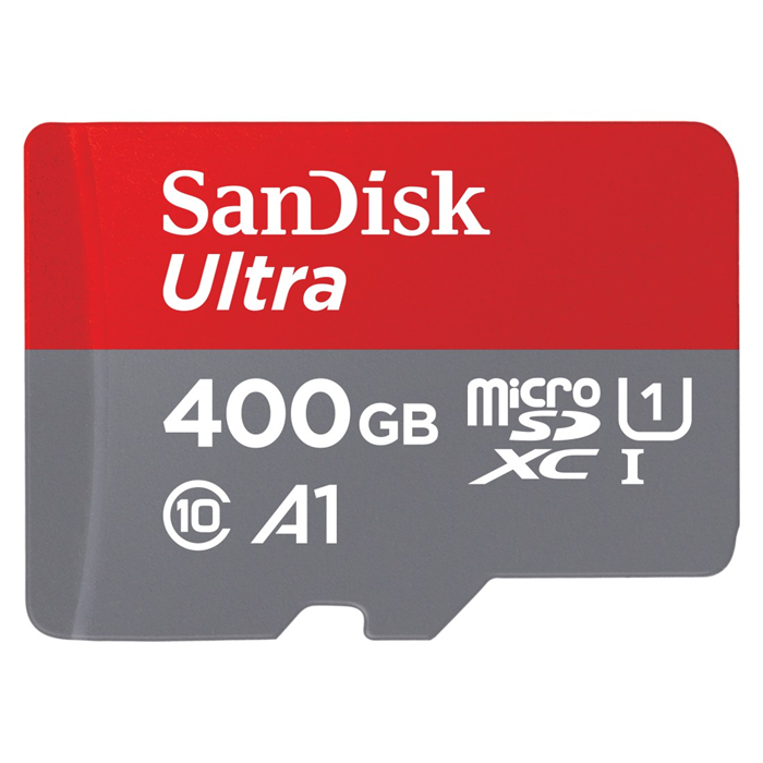 SANDISK ULTRA MICROSDXC 400GB 120MB/S A1 CLASS 10