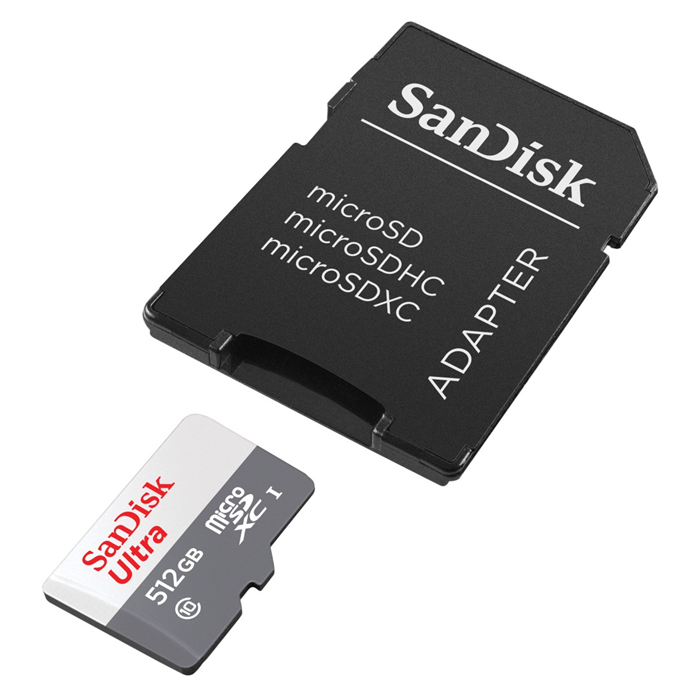 SANDISK ULTRA MICROSDXC 512GB 100BM/S CLASS 10 UHS-I