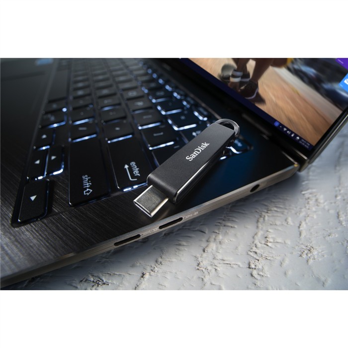 SANDISK ULTRA USB TYPE-C FLASH DRIVE 128 GB, SDCZ460-128G-G46