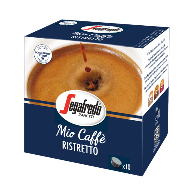 SEGAFREDO MIO CAFFE RISTRETTO 10 X 7,5 G