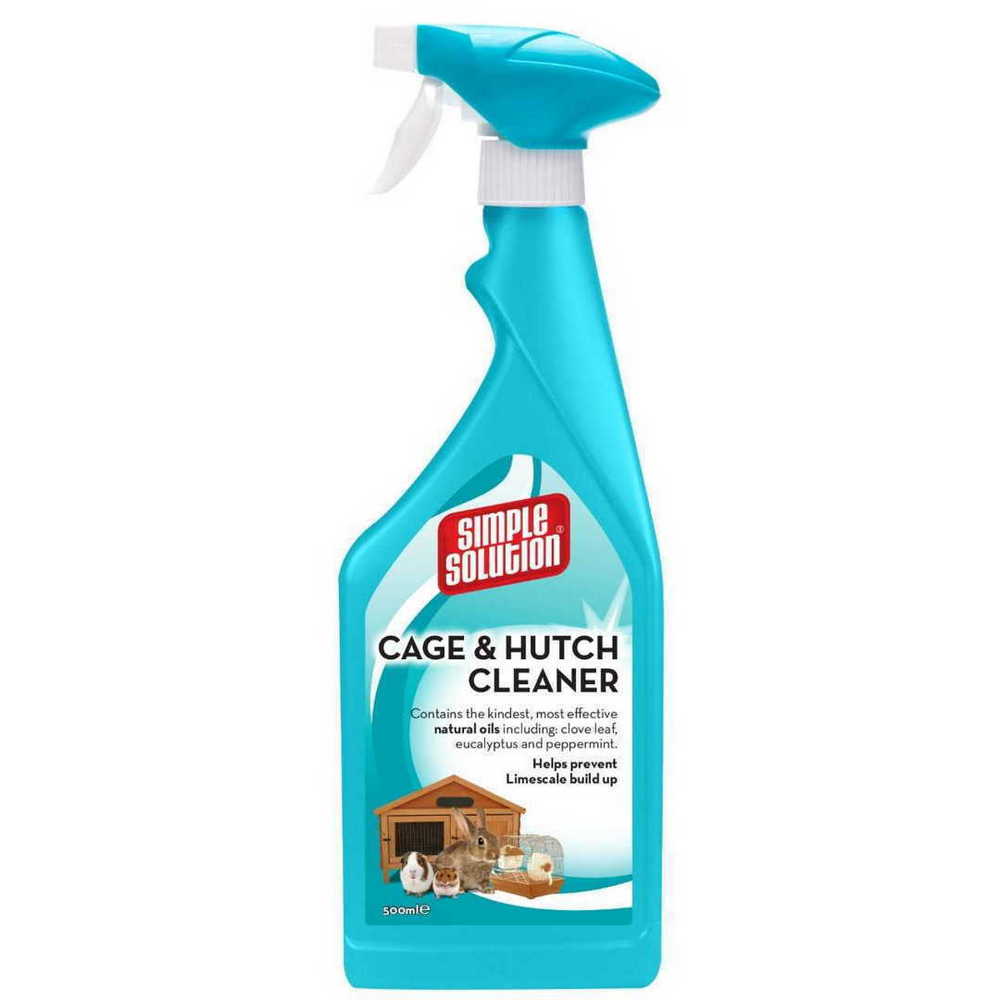 SIMPLE SOLUTION HUTCH AND CAGE CLEANER - ENZYMATICKY CISTIC PSICH BUD A KLIETOK, 500 ML posledný kus