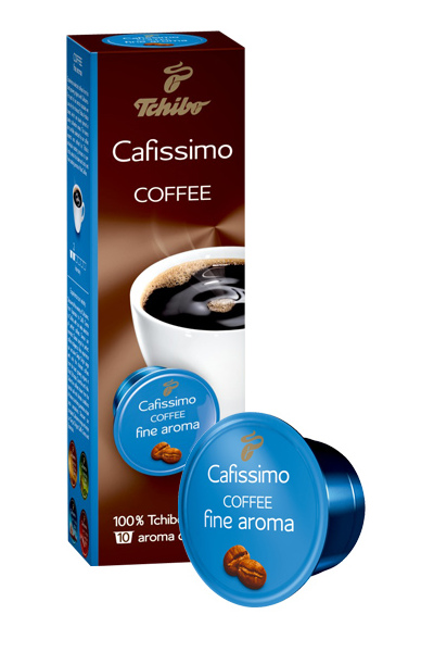 TCHIBO CAFISSIMO COFFEE FINE AROMA 10 KAPSELN