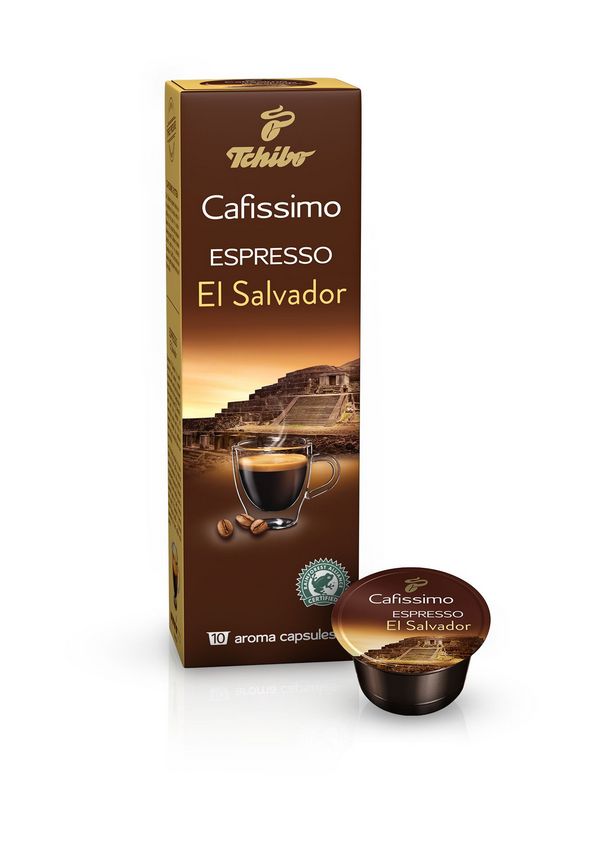 TCHIBO CAFISSIMO ESPRESSO EL SALVADOR 10 KAPSELN