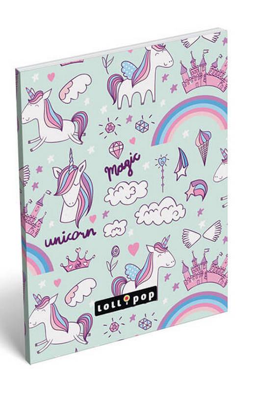 LIZZY CARD NOTES A5 LOLLIPOP