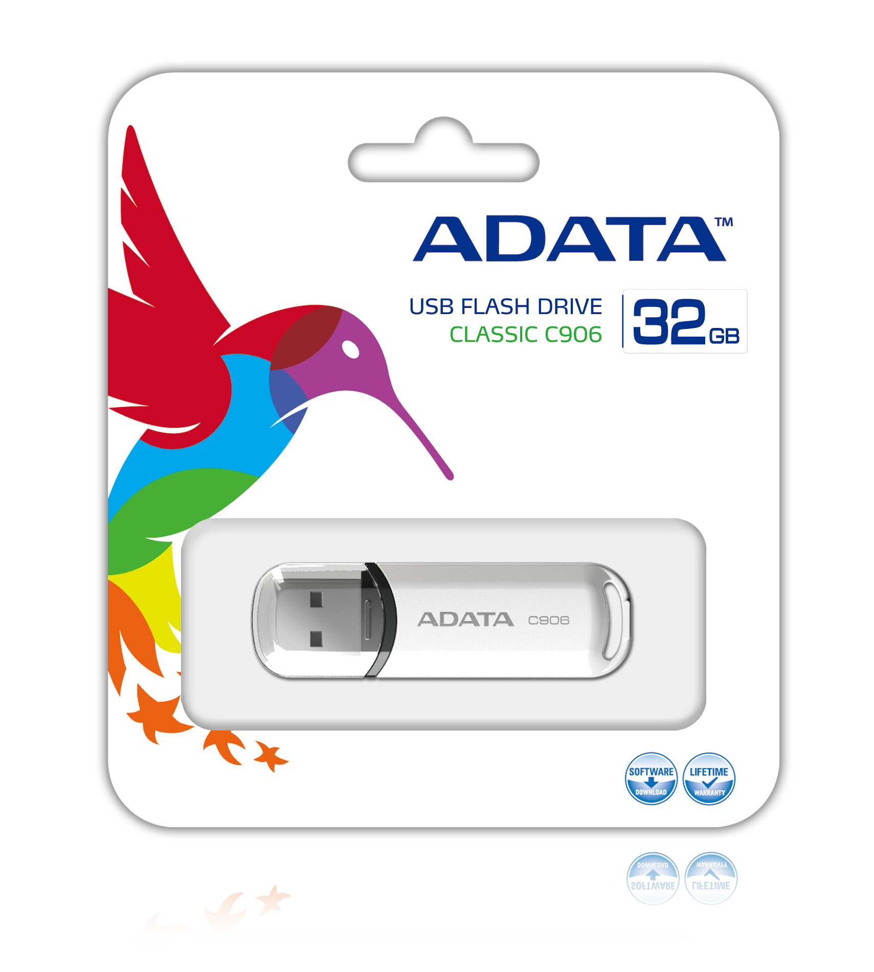ADATA C906 32GB WHITE AC906-32G-RWH