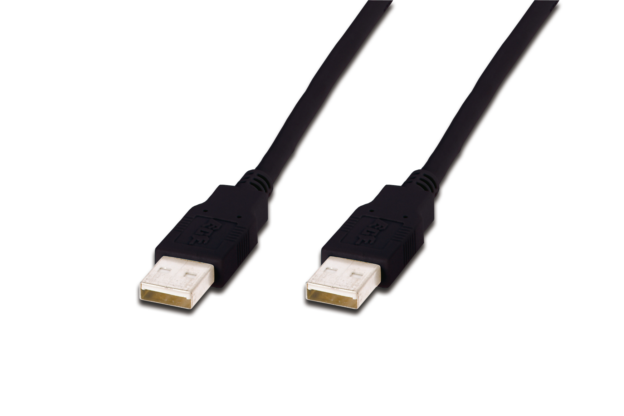 DIGITUS USB KABEL A/SAMEC NA A/SAMEC CIERNY MED 1M